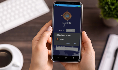  “Two-Factor Authentication” Security Protocol on mySEM APP